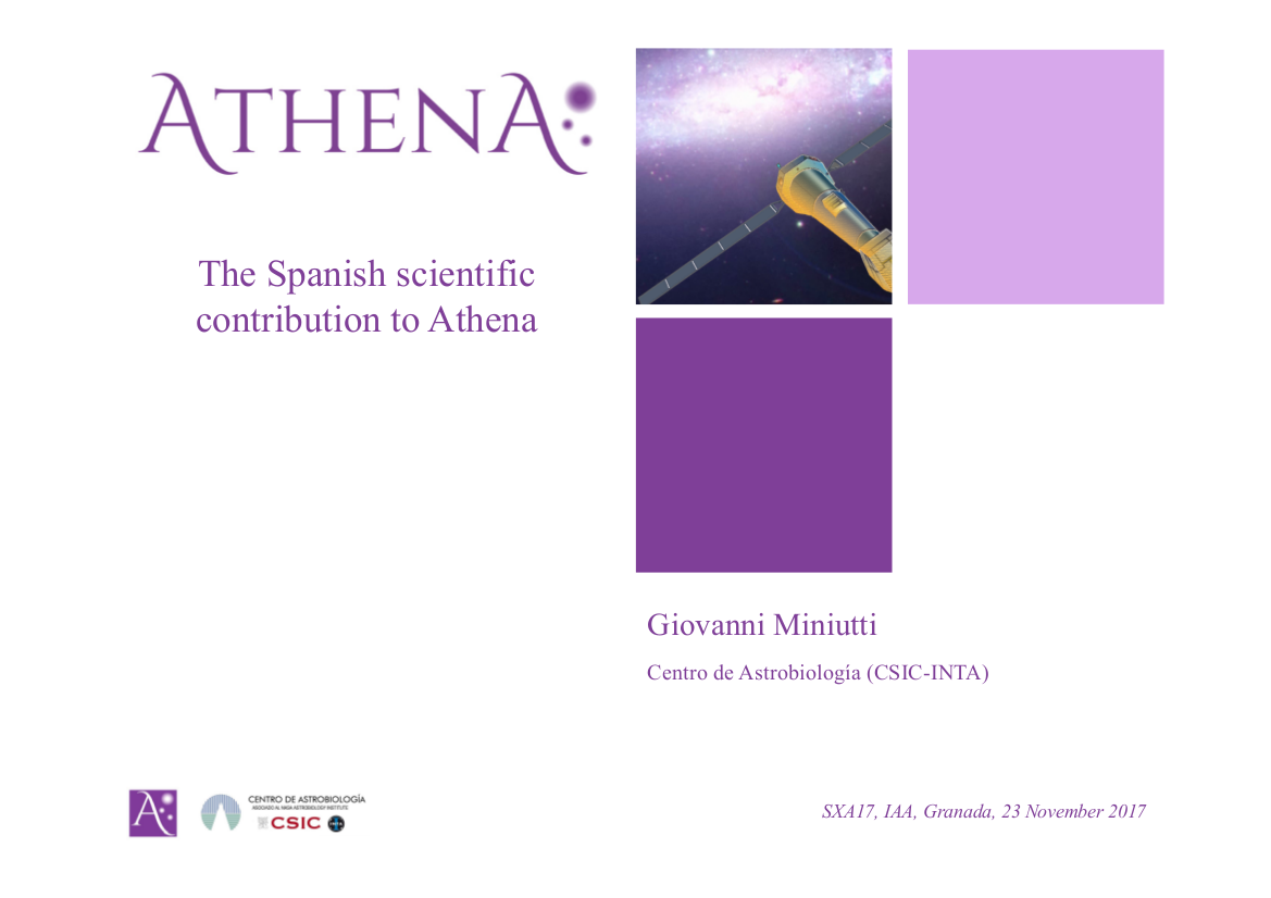 The Spanish scientific contribution to Athena