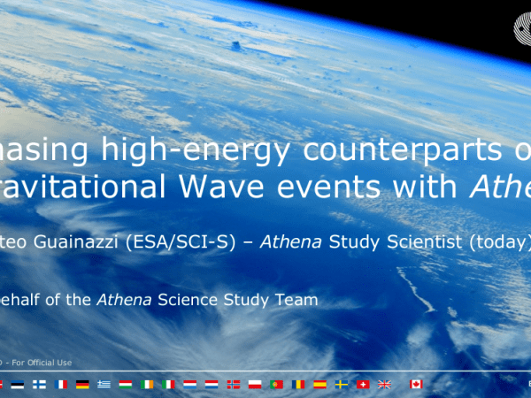 Chasing high-energy counterparts of Gravitational Wave events with Athena