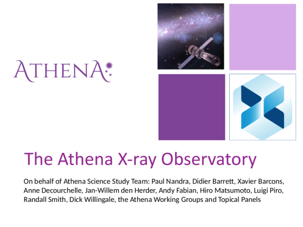 The Athena X-ray Observatory