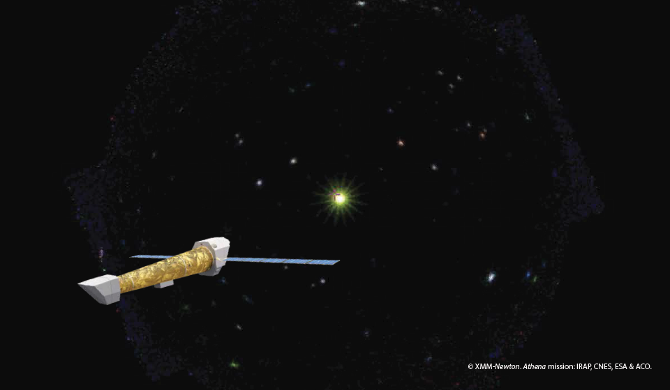 Athena &amp; red dwarf star Wolf 359