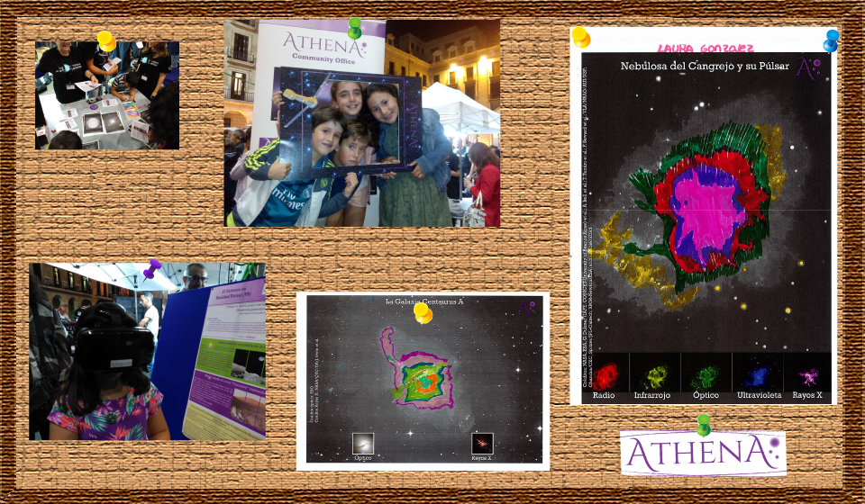 Athena en la Noche Europea de los Investigadores 2017
