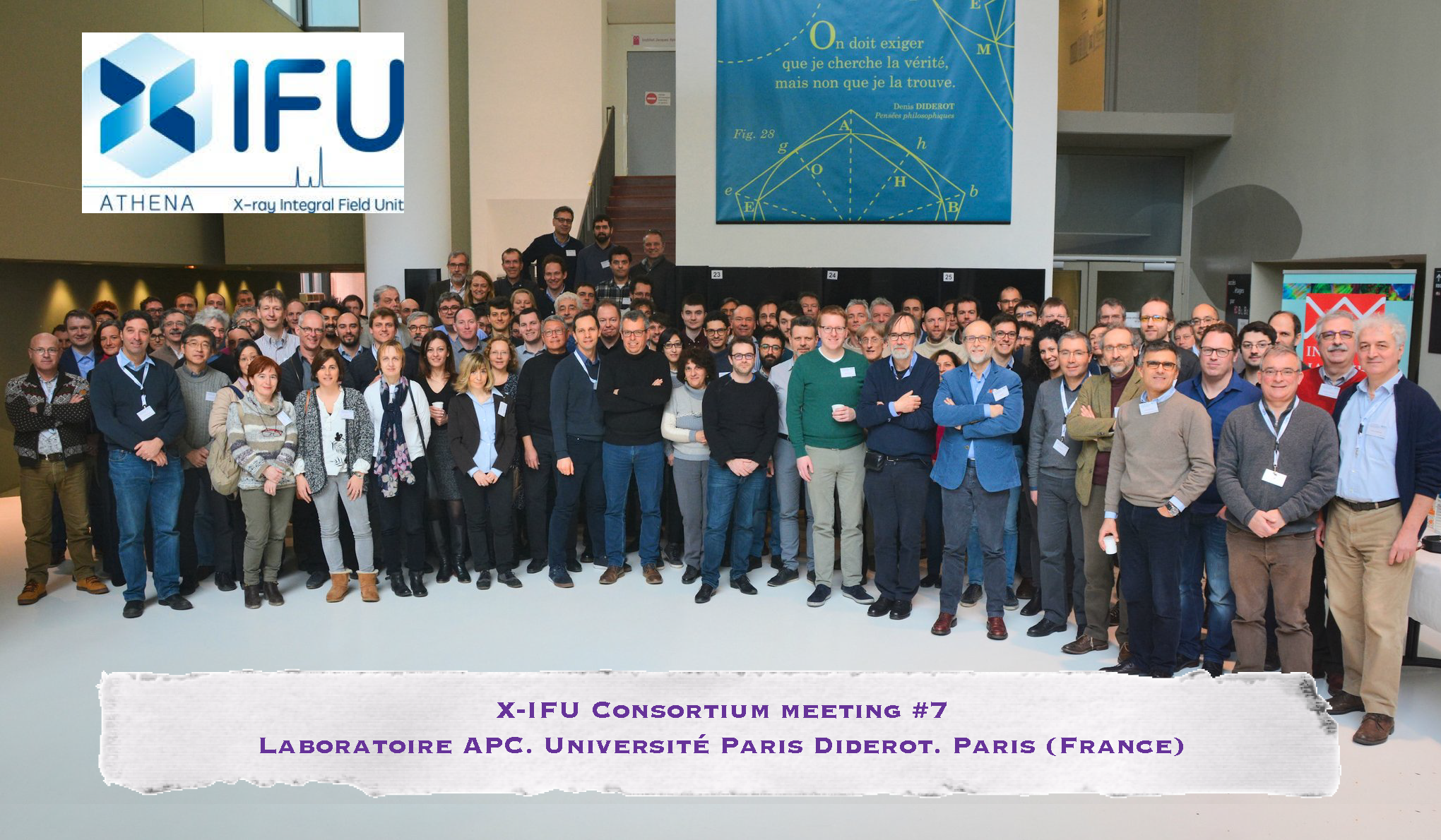 Séptima reunión del consorcio de X-IFU: presentación del diseño consolidado del X-IFU