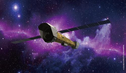 An artistic view of Athena space observatory