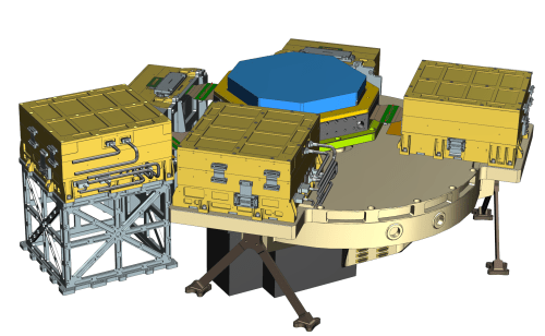 Design drawing of the Athena/WFI