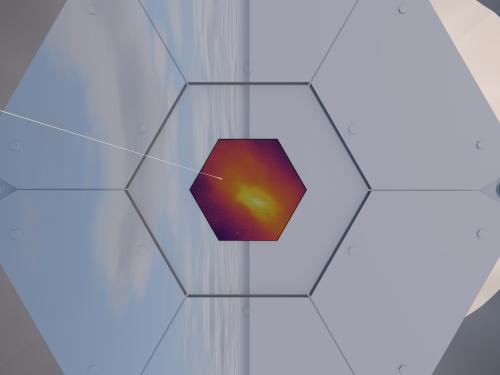 Artistic view of the X-IFU focal plane array