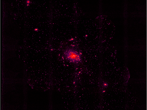 Athena/WFI mosaic image of the Andromeda Galaxy (M31