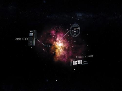 By measuring precisely the energy of the X-rays emitted