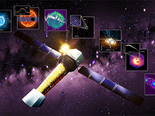 Athena collage of scientific topics