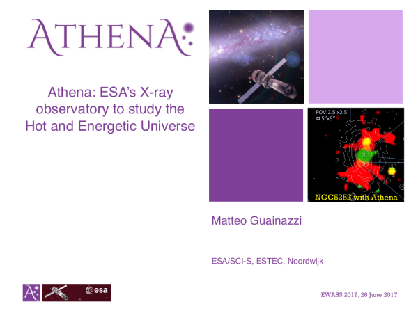 Athena: el observatorio de rayos X de la ESA para estudiar el Universo caliente y Energético