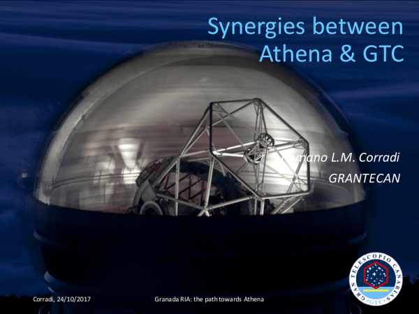 Synergies between Athena & GTC
