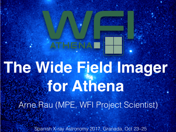 La cámara de imagen de amplio campo (WFI) de Athena