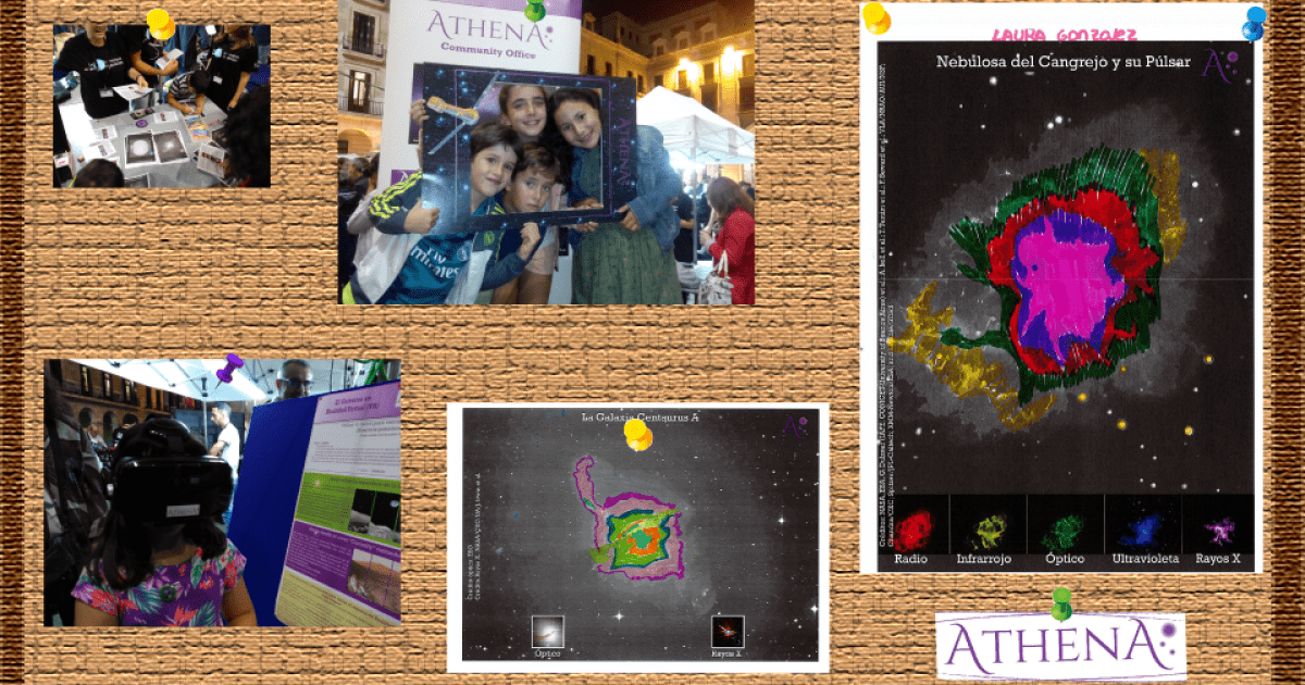 Athena at European Researchers' Night 2017 Athena Xray observatory